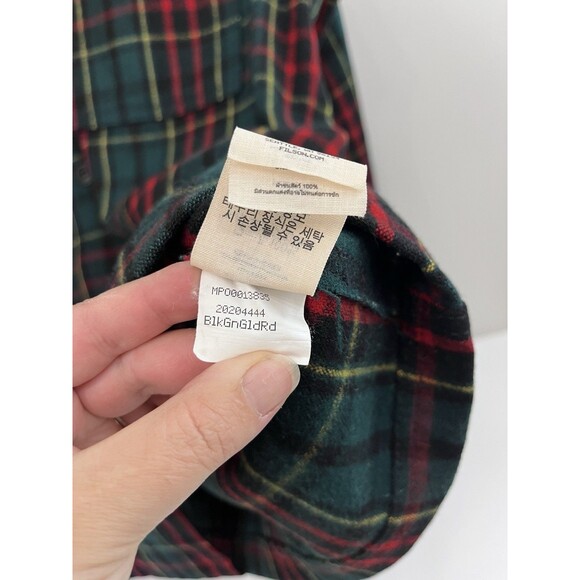 Filson Limited Edition Mackinaw Jac Shirt Red Green Gold Black XL Long USA - Picture 5 of 8